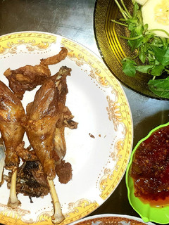 Foto resep Ayam lalapan nasi uduk