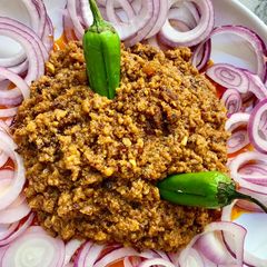 A picture of Tikka Qeema.
