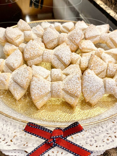 Una foto de Galletas “ Lacitos de vainilla “