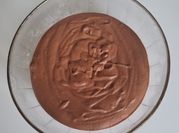 Une photo de mousse au chocolat lait