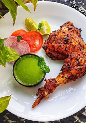 চিকেন তান্দুরি(Chicken Tandoori recipe in bengali) রেসিপির প্রধান ছবি