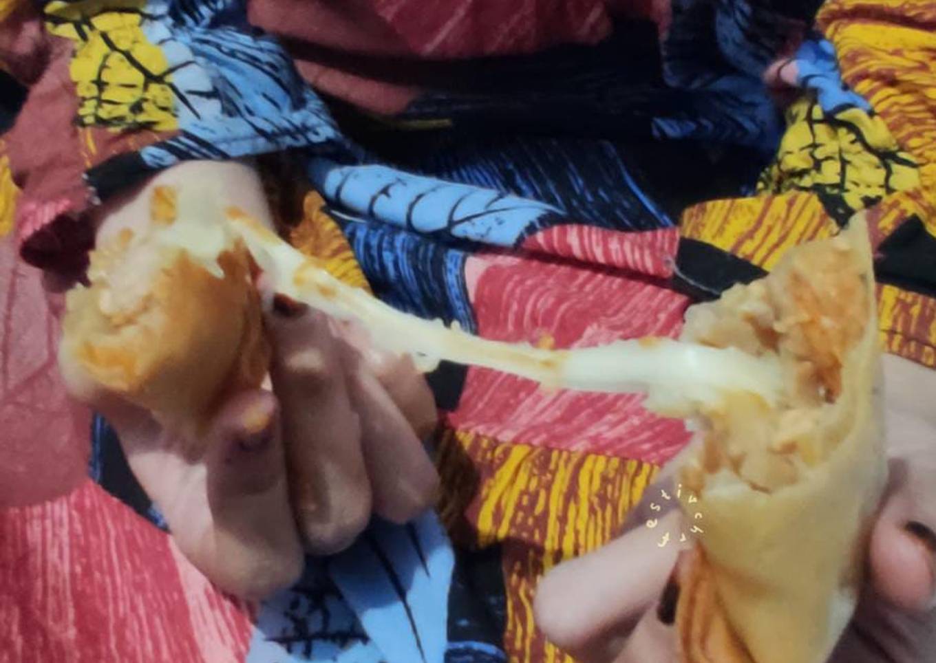 Lumpia Ayam Mozarella