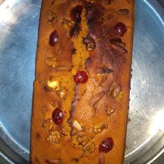 A picture of No oven bake cake.