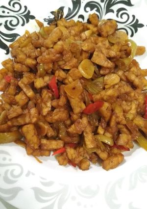 Foto resep Orek tempe tomat