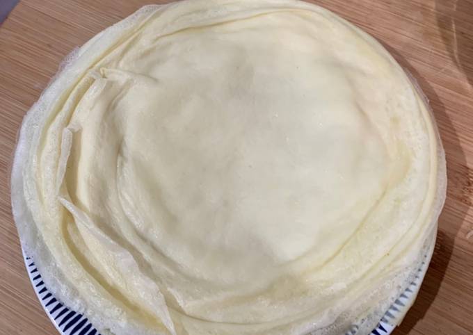 Resep mudah bikin Kulit Lumpia Takaran Sendok (anti sobek) dijamin nikmat