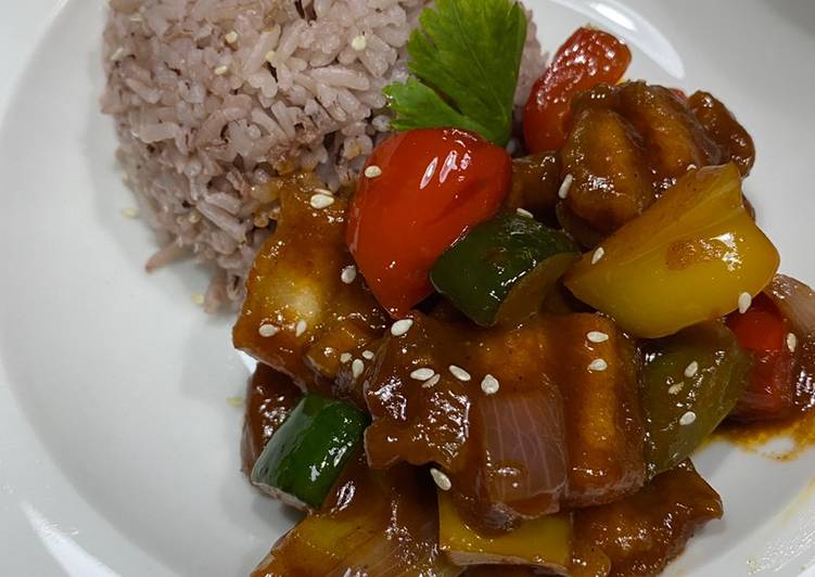 Steps to Prepare Ultimate Sweet and sour pork belly
