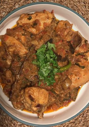 صورة لوصفة دجاج بالصويا صوص