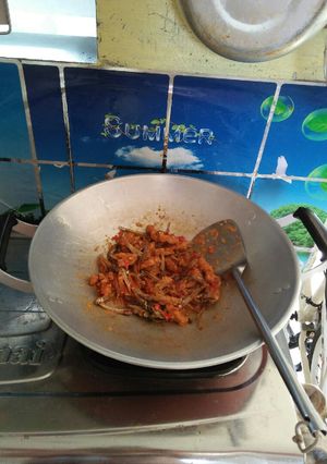 Foto resep Sambal teri tempe