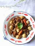 Gulai Ampela Telur Puyuh Nyemek (bumbu instan)