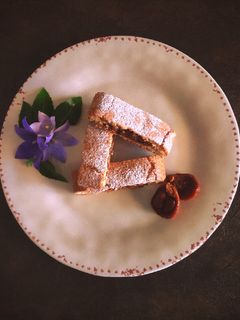 Foto di Biscotti di pastafrolla con fichi al rum e cioccolato
