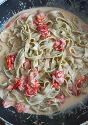 Foto principal de Nidos de espinacas con queso feta