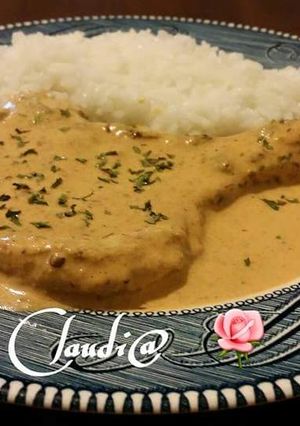 Una foto de Chuletas al chipotle 🌹