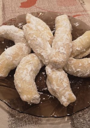 Hájas, diós kiflik recept fotója