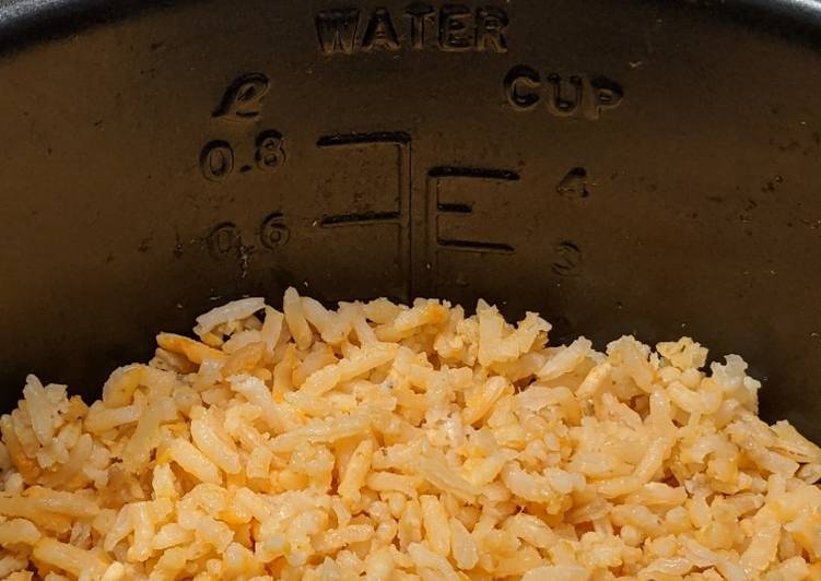 Simple Way to Prepare Homemade Mexican Rice in Rice Cooker