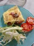 Omelette Hongos y Jamón🌮🥗
