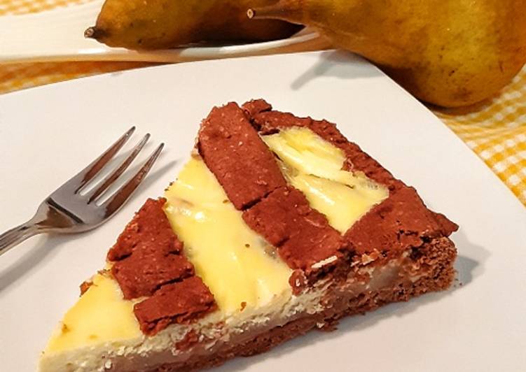 Ricetta Crostata Cacao Ricotta E Pere Di La Lety 75 Cookpad