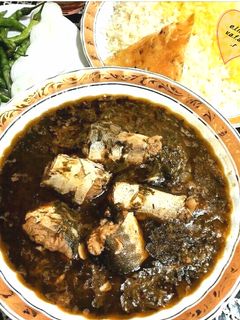 عکسی از دستور قلیه ماهی الهام پز