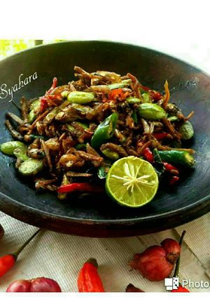 Foto resep Tumis Teri Bawang Merah Cabe iJo #pr_recookolahanikanasin