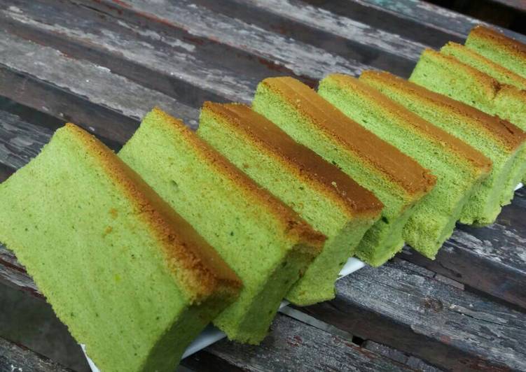 Resep Ogura green tea Anti Gagal