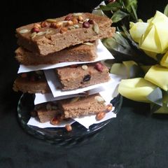 Oats Banana penuts cake A picture of Oats Banana penuts cake.