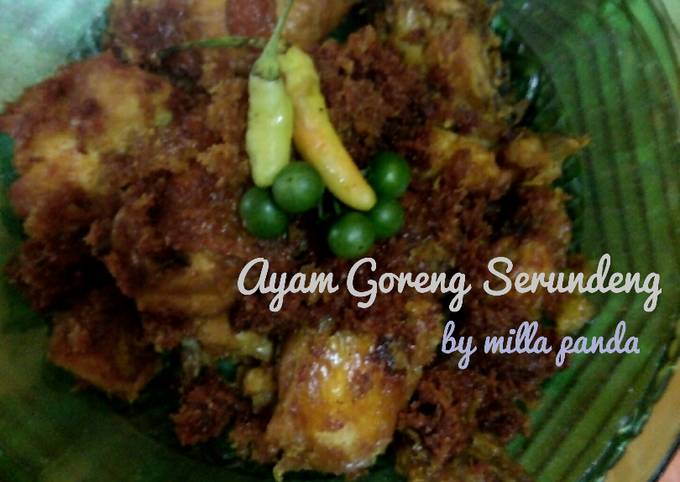 Ayam Goreng Serundeng Simple