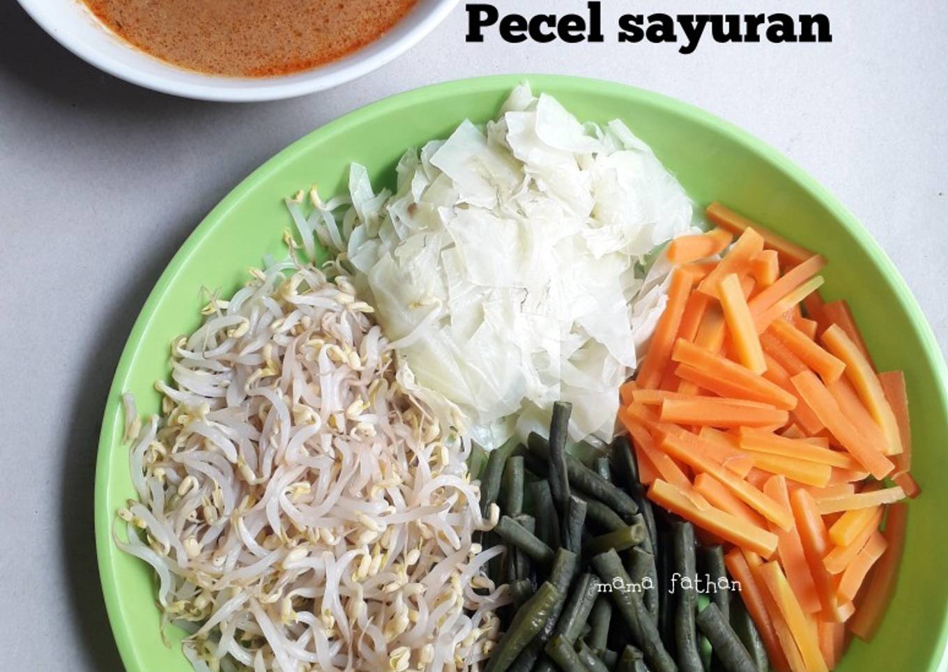 Pecel sayuran