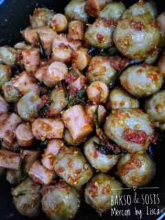 Foto resep Bakso sosis mercon