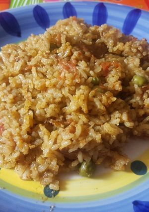 Una foto de Arroz con chancho