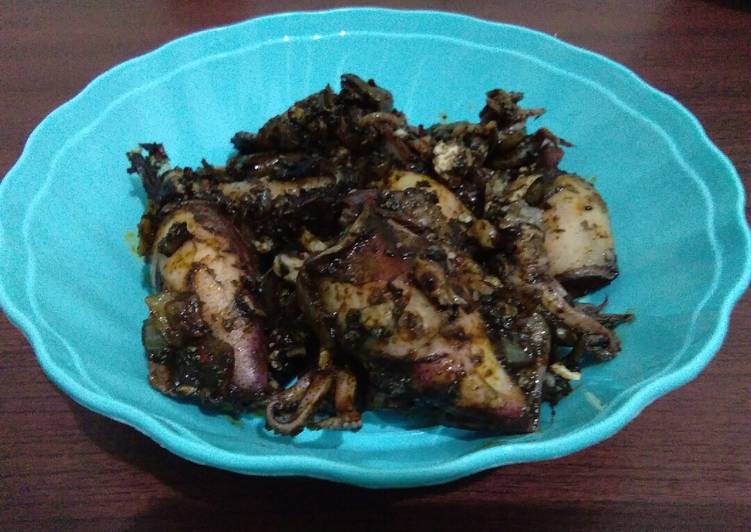 Langkah Mudah untuk mengolah Cumi Bumbu Hitam, Bikin Ngiler