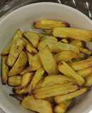 Khoai lang chiên bằng NCKD