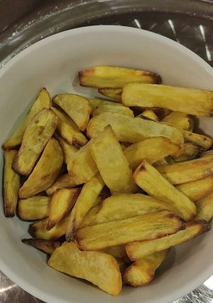 Hình của món Khoai lang chiên bằng NCKD.
