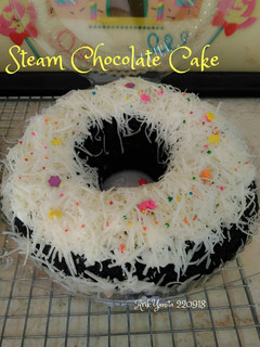 Foto resep Steam chocolate cake super moist 🍰🍫 (No mixer No oven)