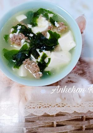 Hình của món Canh rong biển.