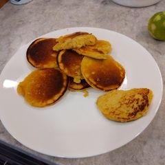 A picture of Coconut pancakes.