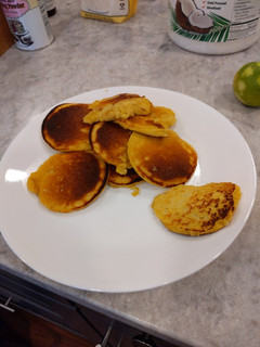 A picture of Coconut pancakes.