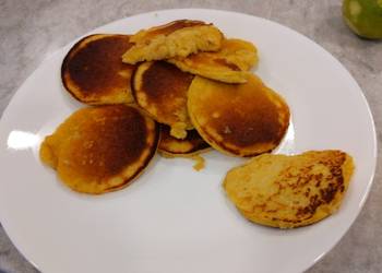 How to Make Appetizing Coconut pancakes