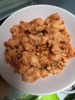 Foto resep Ayam tepung cabe garam