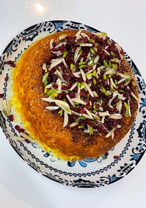 عکسی از دستور ته دیگ ته چینی