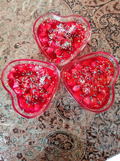 عکسی از دستور ژله 😋😋😋
