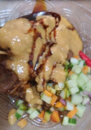 Foto resep Sate Sapi Ekonomis #FestivalResepAsia #Indonesia #Daging sapi