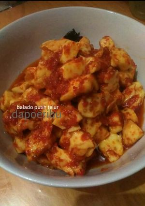 Foto resep Balado Putih Telur