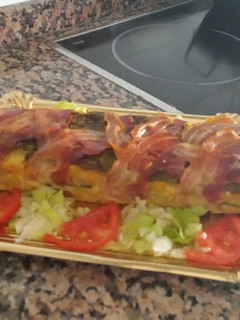 Una foto de Pastel de tortilla