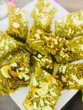 #Green Moong Dal Burfi