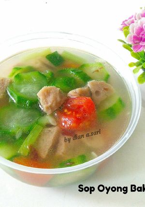 Foto resep Sop Oyong Bakso
