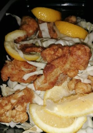 Gambar Lemon fried cauliflower
