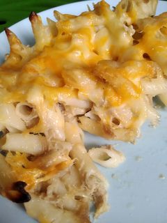 Una foto de Macarrones con atún y mayonesa