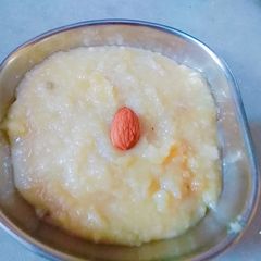 A picture of Almond halwa (badam).