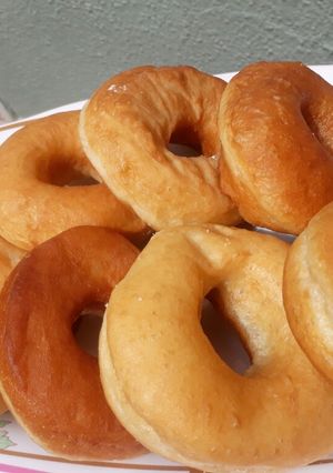 A picture of Fluffy doughnuts.