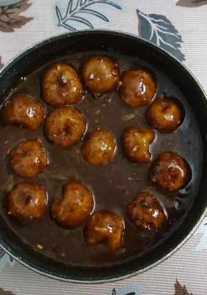 A picture of Manchurian Gravy.
