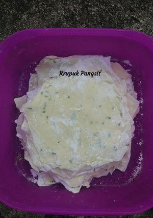 Foto resep Kulit kerupuk pangsit